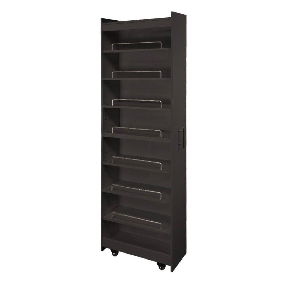 新品 キッチンワゴン 隙間収納 幅20 奥行60 ブラック ブラック