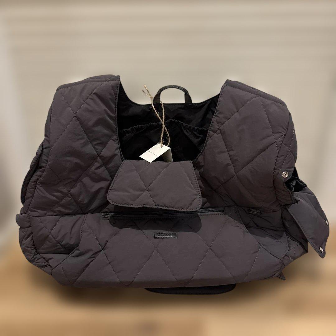 monchéri キャリーバッグ、前抱っこリュック　 M チャコールグレー