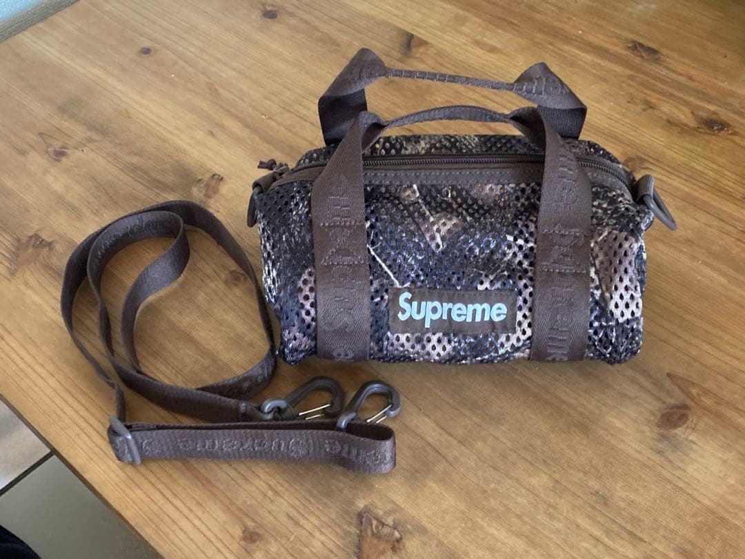 バッグ Supreme Mesh Mini Duffle Bag \