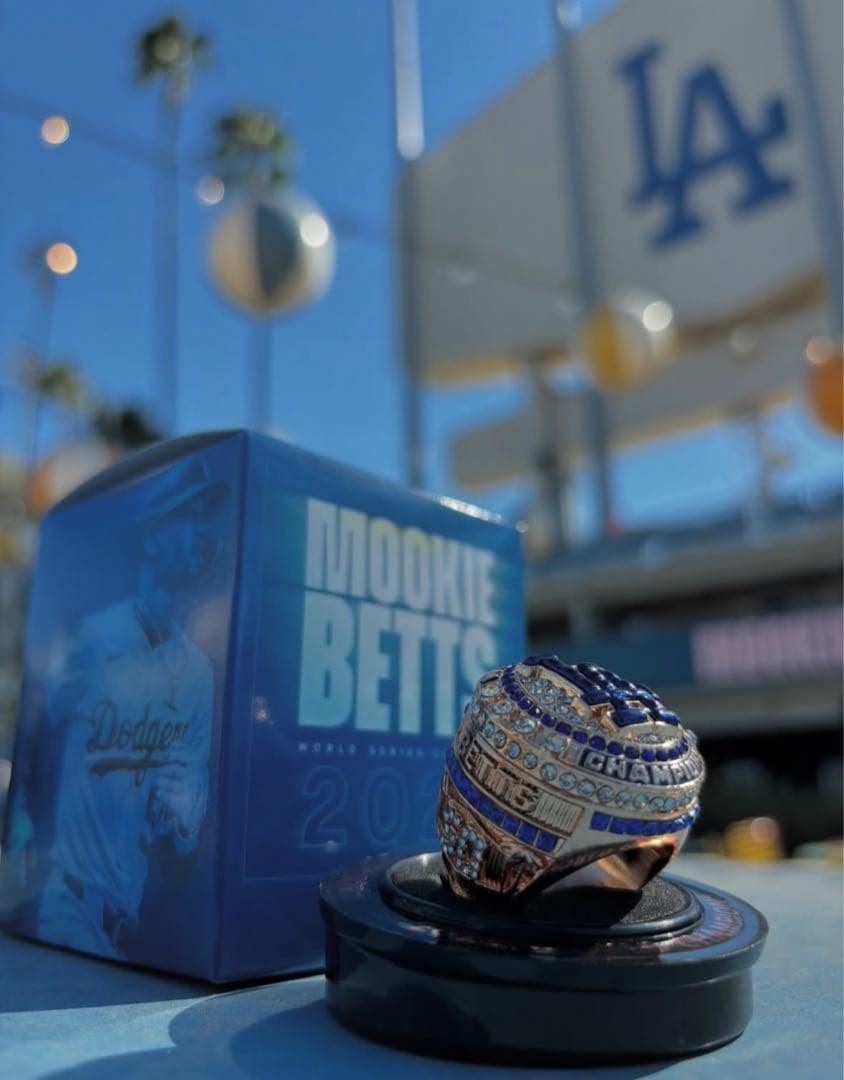 り*ご様 ベッツ　ワールドチャンピオン　リング　来場者限定　スタジアム配布　ドジ