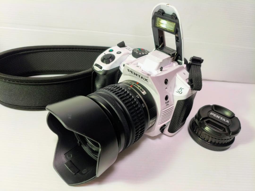 【S】【黒死病対策】【内臓電池交換】PENTAX K-30 ホワイト