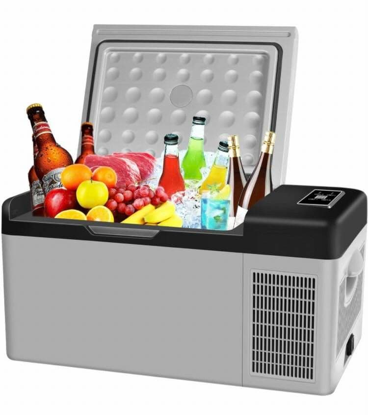 車載 冷蔵 冷凍庫 18L -20℃~20℃ 電源 コンセント シガー 18L