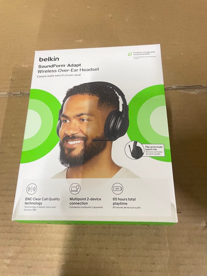 Belkin ワイヤレスヘッドセットAUD005btBLK