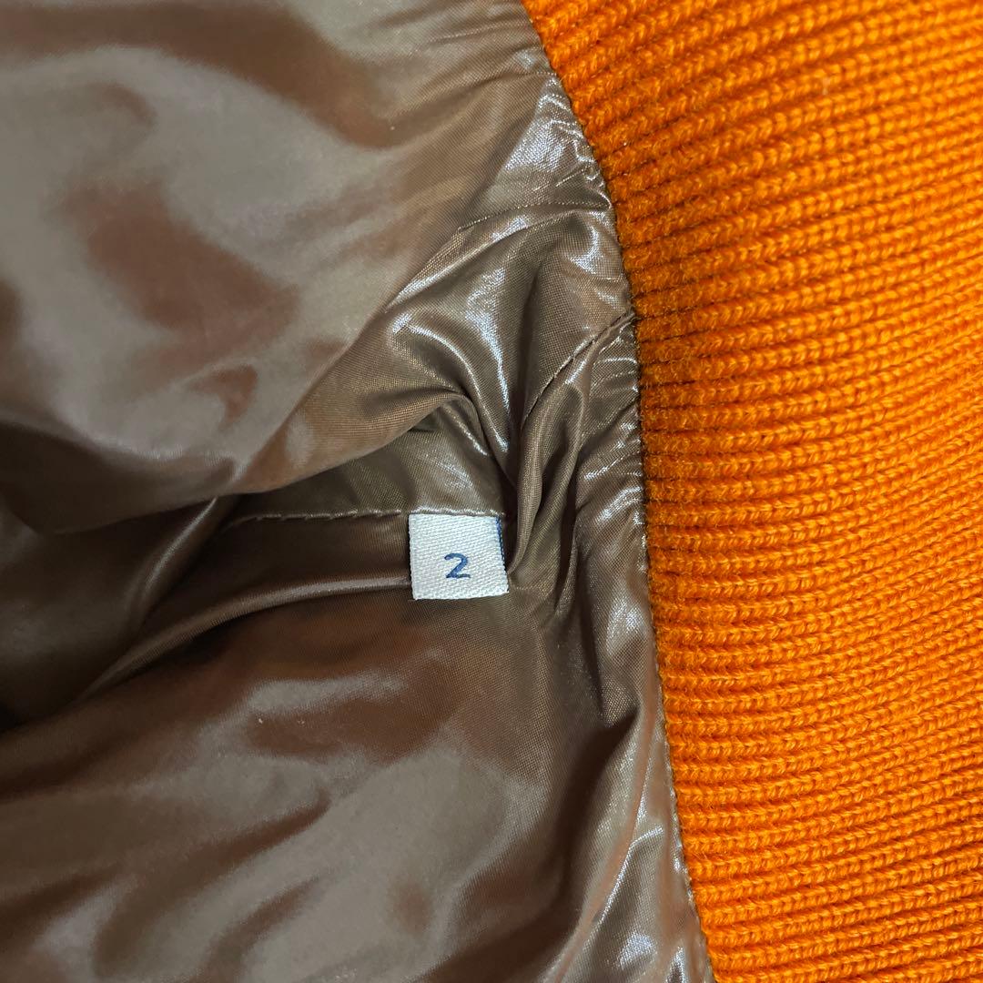 モンクレール MONCLER オレンジ ダウンジャケット 超美品