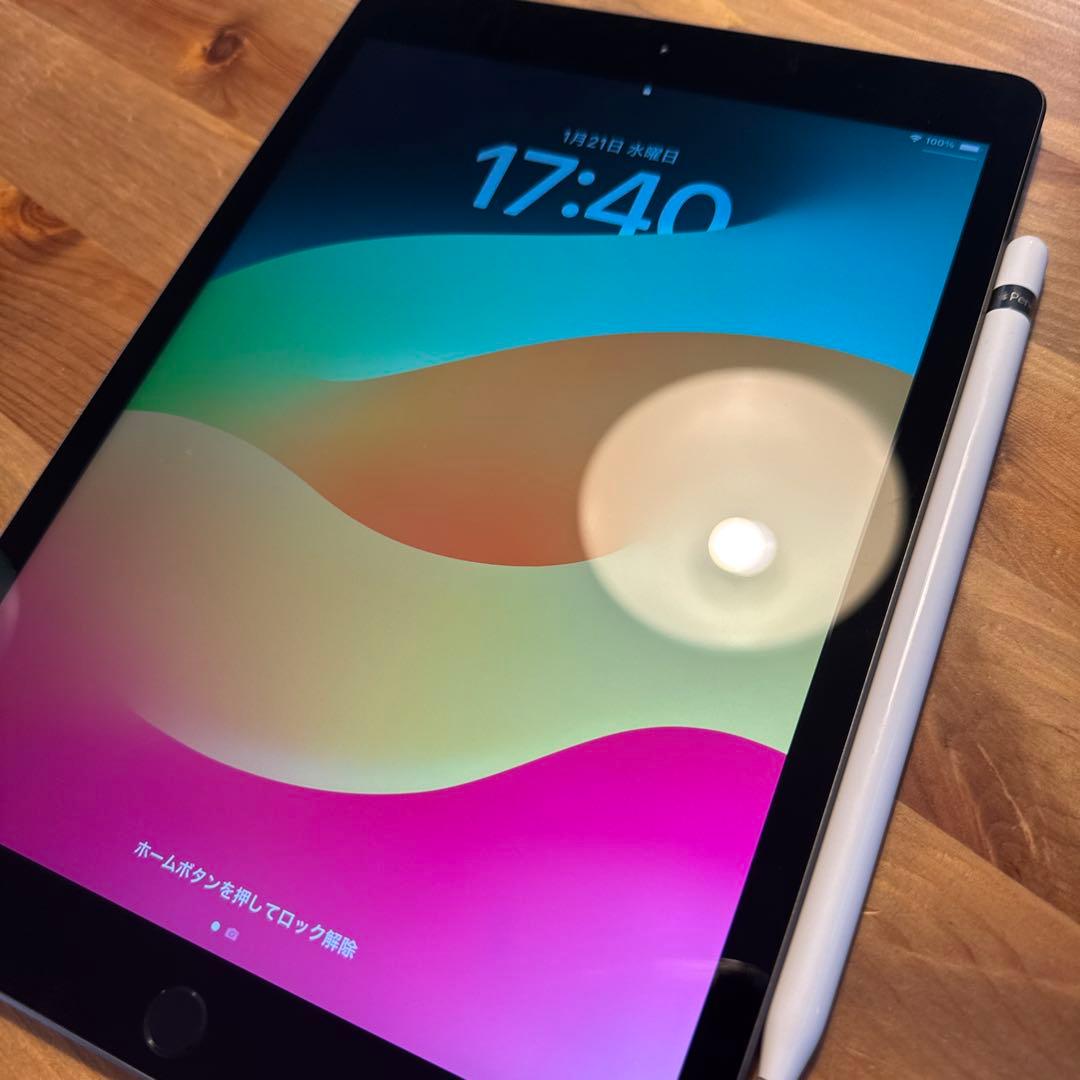 iPad 第7世代 128GB + ジャンクのApple pencil 第1世代
