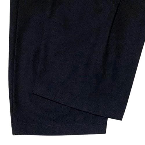 美品 COOTIE RAZA 1 TUCK トラウザーズ ネイビー L ワイド