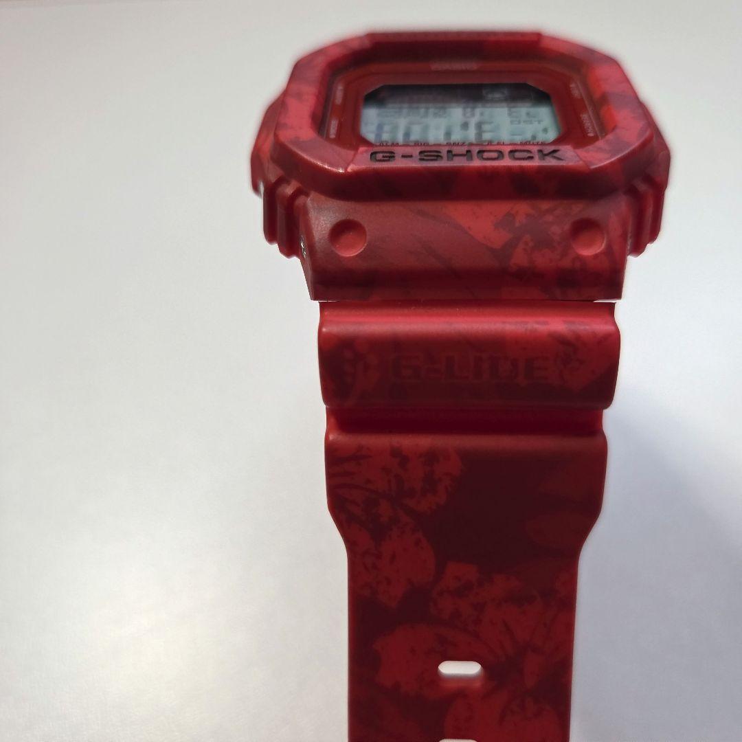 G-SHOCK デジタル腕時計 赤柄付き