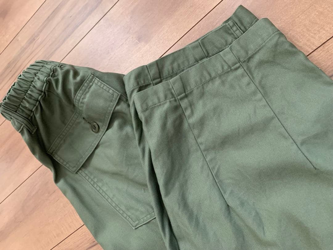 HARVESTY ハーベスティ　サーカスファティーグパンツ　1 カーキグリーン