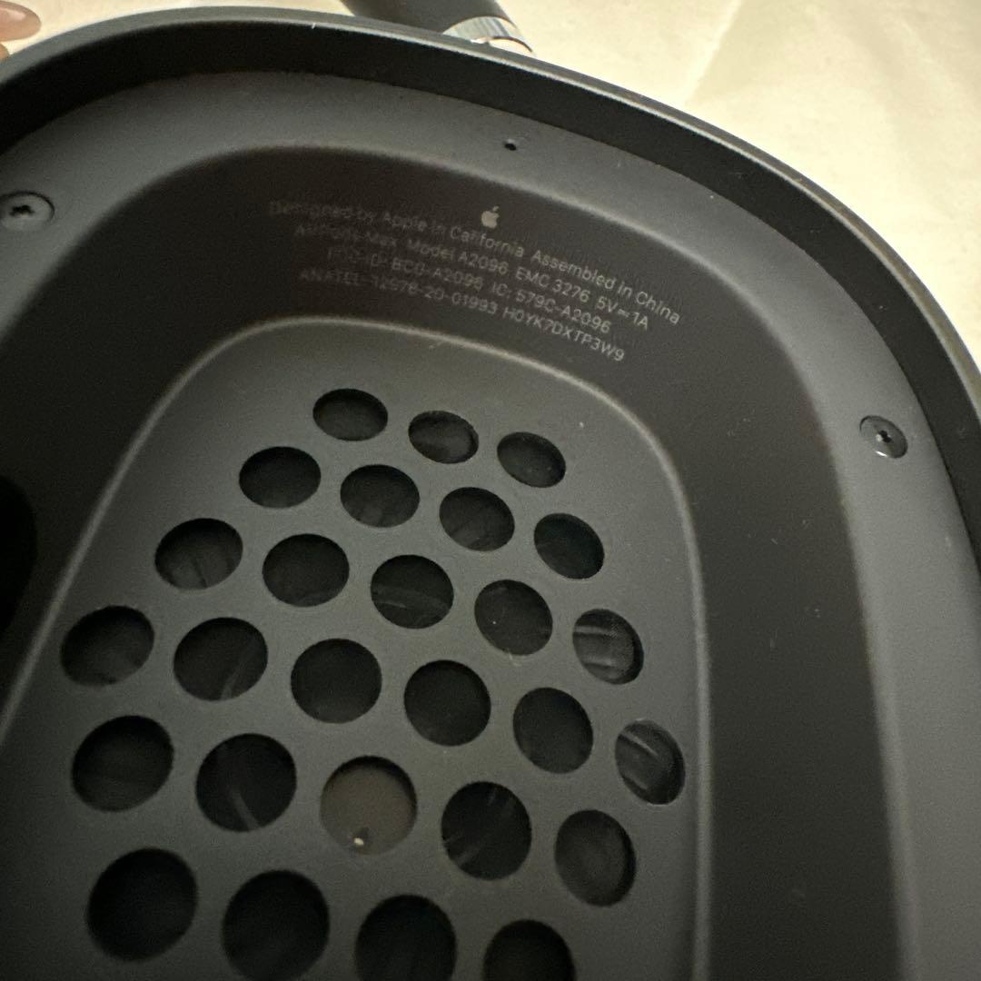 ヘッドホン airpods max lightning space gray