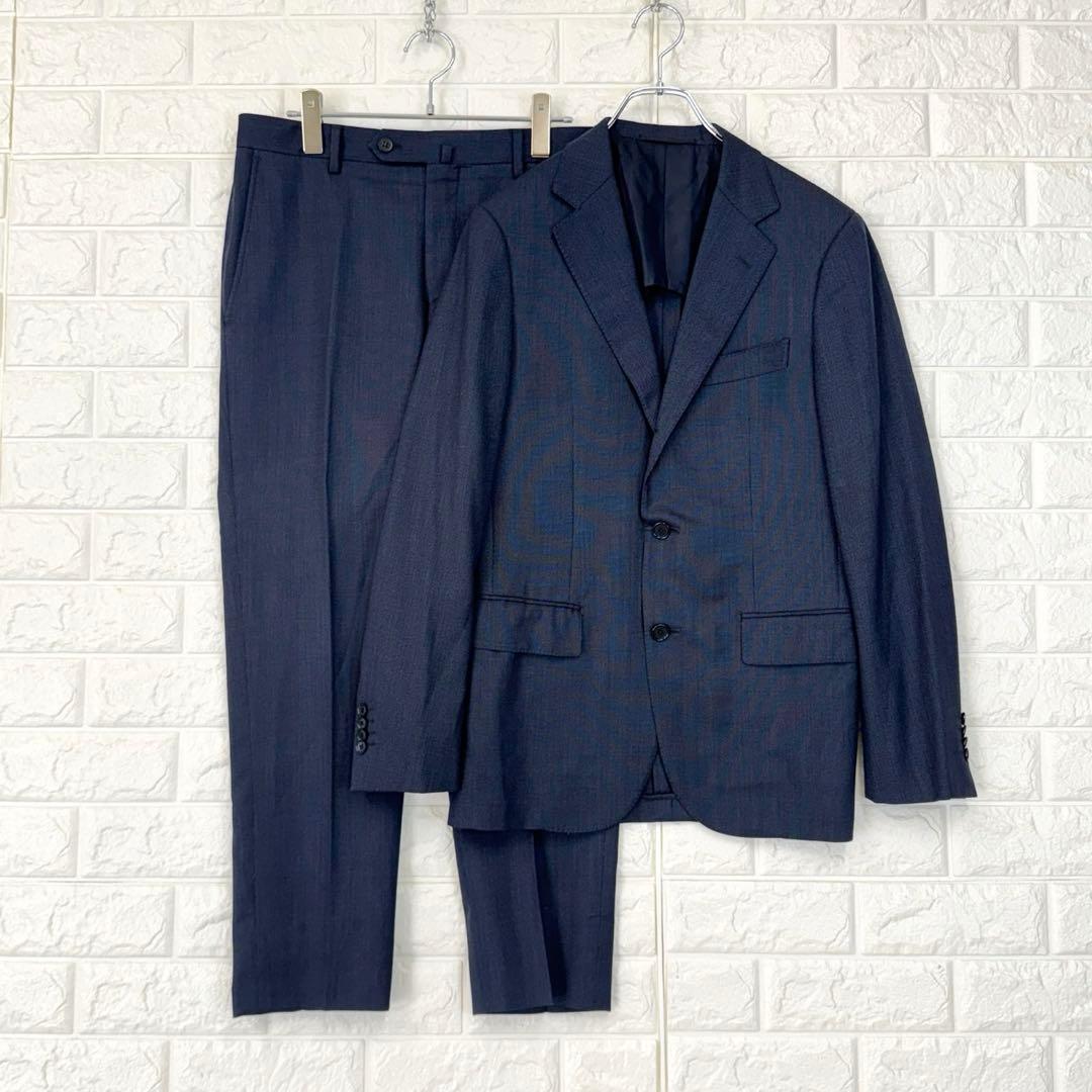 BYL 　s2158　ユナイテッドアローズ/46/紺/セットアップ/スーツ