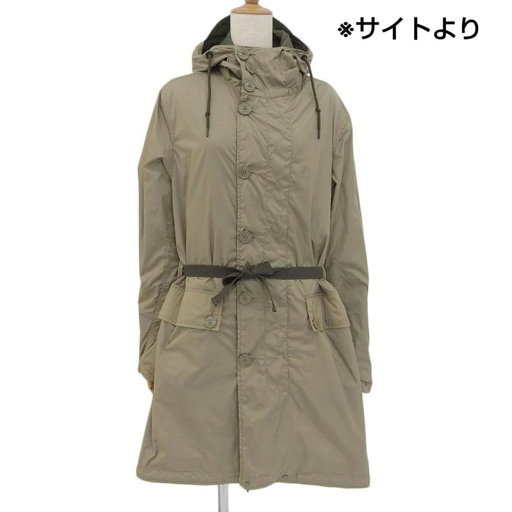 モンクレール 現行軽量 リバーシブル ナイロン フィッシュテール モッズコート