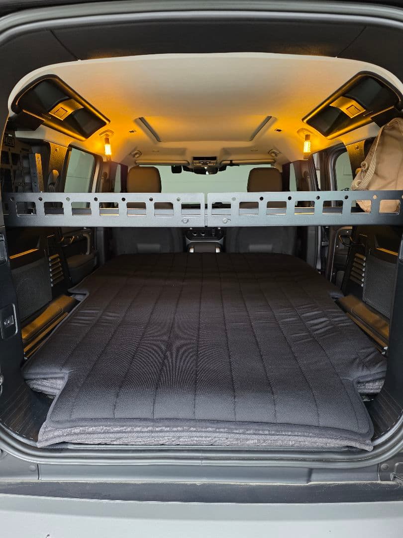 【DEFENDER110専用】ふとんファクトリー 敷き布団&マット 専用設計