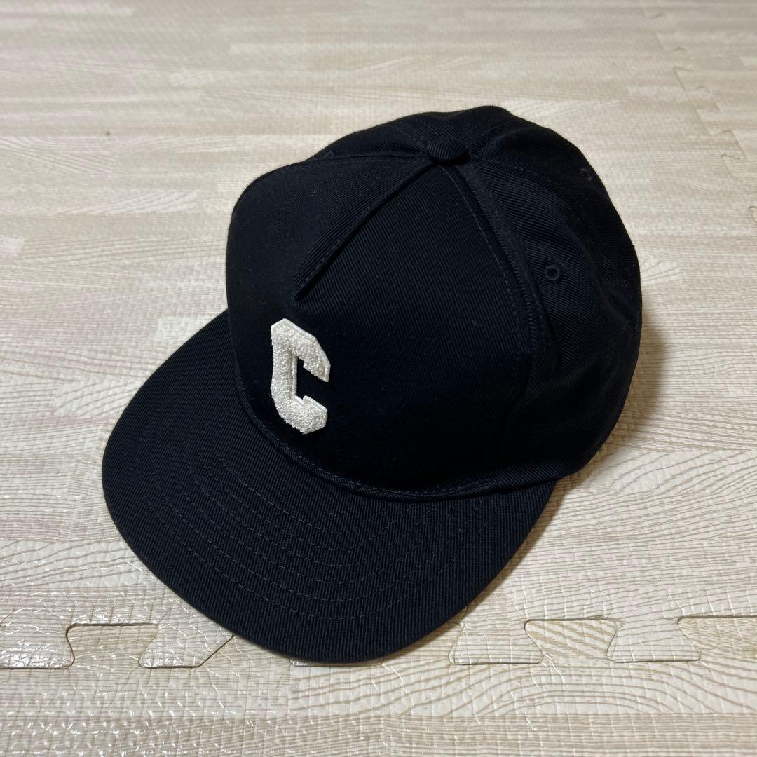 CELINE ロゴキャップ　ブラック