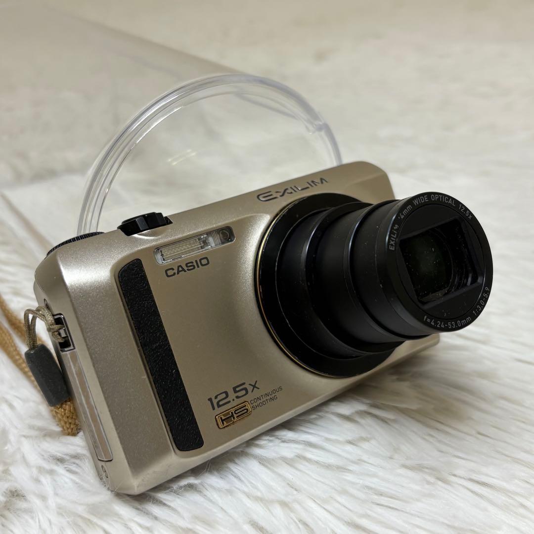 CASIO カメラ　エクシリム　EX-ZR300 ゴールド コンデジ　動作品