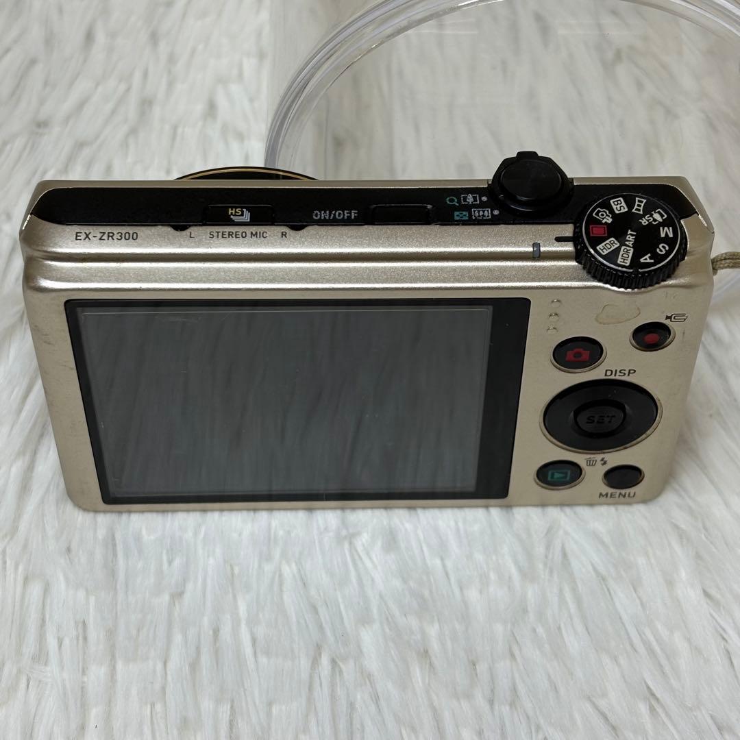 CASIO カメラ　エクシリム　EX-ZR300 ゴールド コンデジ　動作品