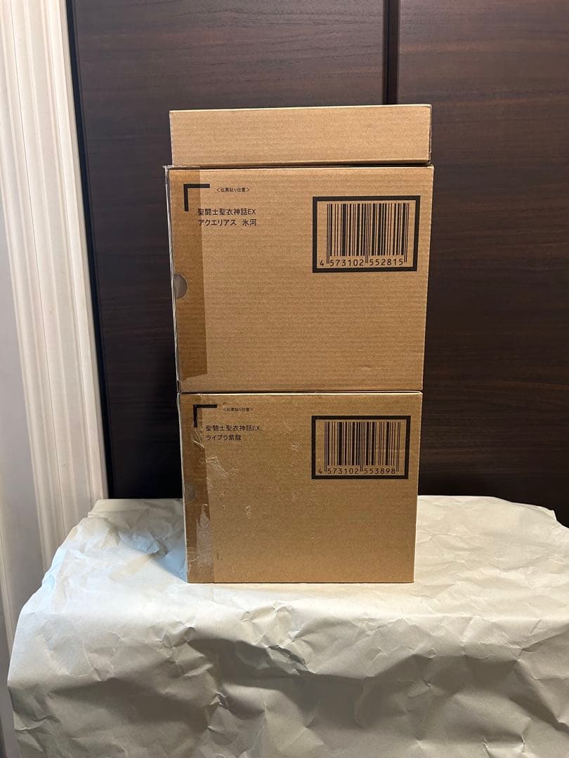 聖闘士聖衣神話EX アクエリアス 氷河　　　　　　ライブラ　紫龍　2体セット