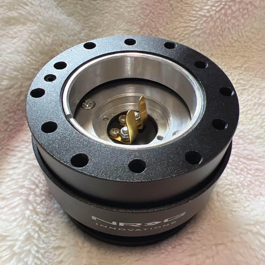 えめ NRG クイックリリース 黒 ブラック 即日発送可能！