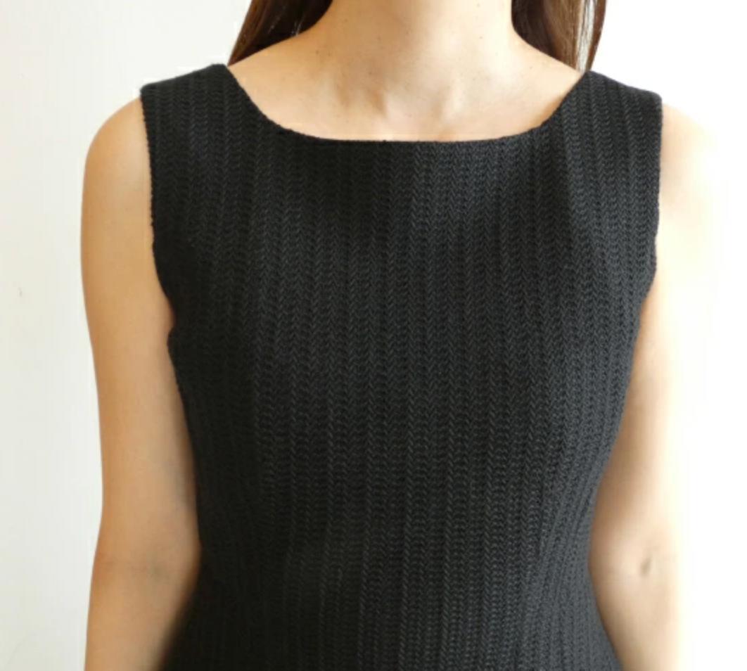 美品★セルフォード CELFORD 24SS ワンピース ノースリーブ ロングS