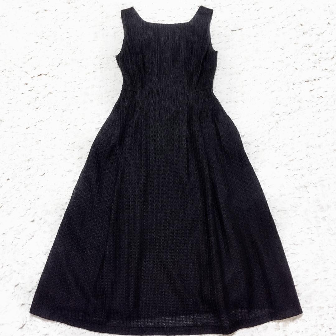 美品★セルフォード CELFORD 24SS ワンピース ノースリーブ ロングS