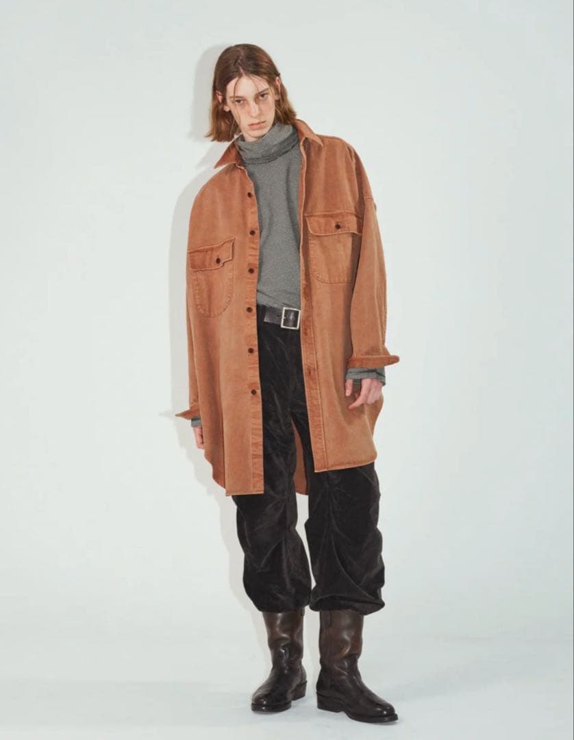 新品 ensou. Derby Pants (Sumi-dyed Black)