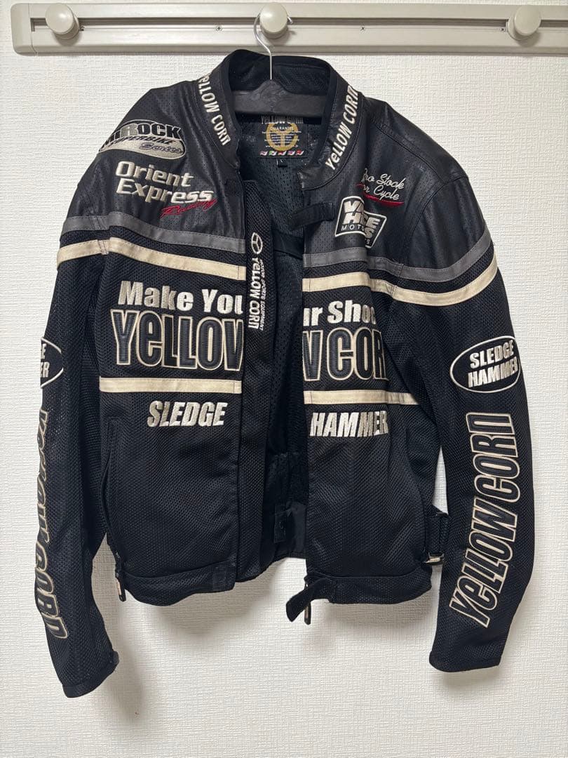 YELLOW CORN SLEDGE HAMMER メッシュジャケット Lサイズ