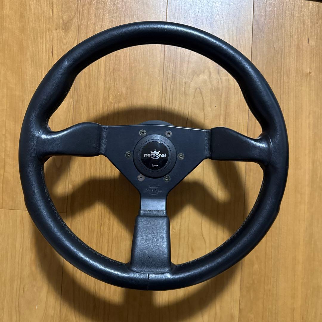 f*3様 Personal Grinta 350mm ブラックレザー（当時物）