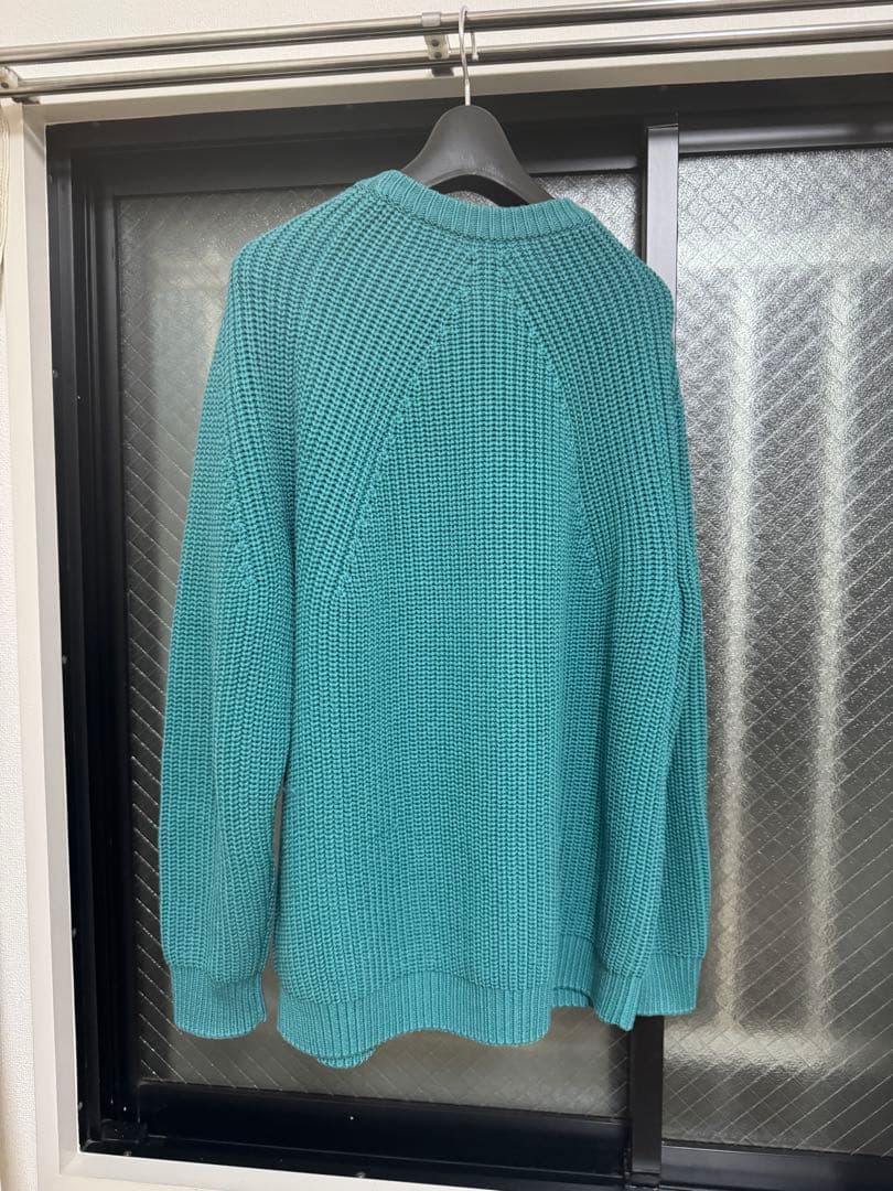 Y*O様 【美品】23AW BATONER シグネチャークルーネック 2 エメラ