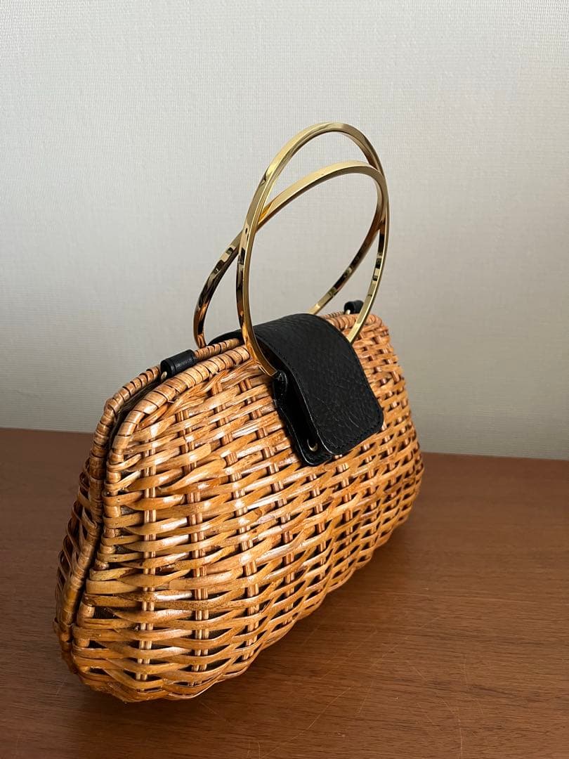 VIOLADORO 籐 かごバッグ