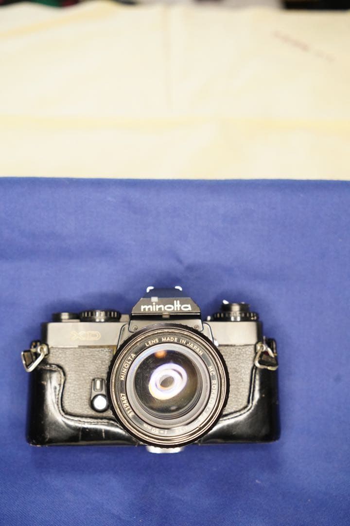 MINOLTA XD ブラック 、タイマー不良 他は完動品