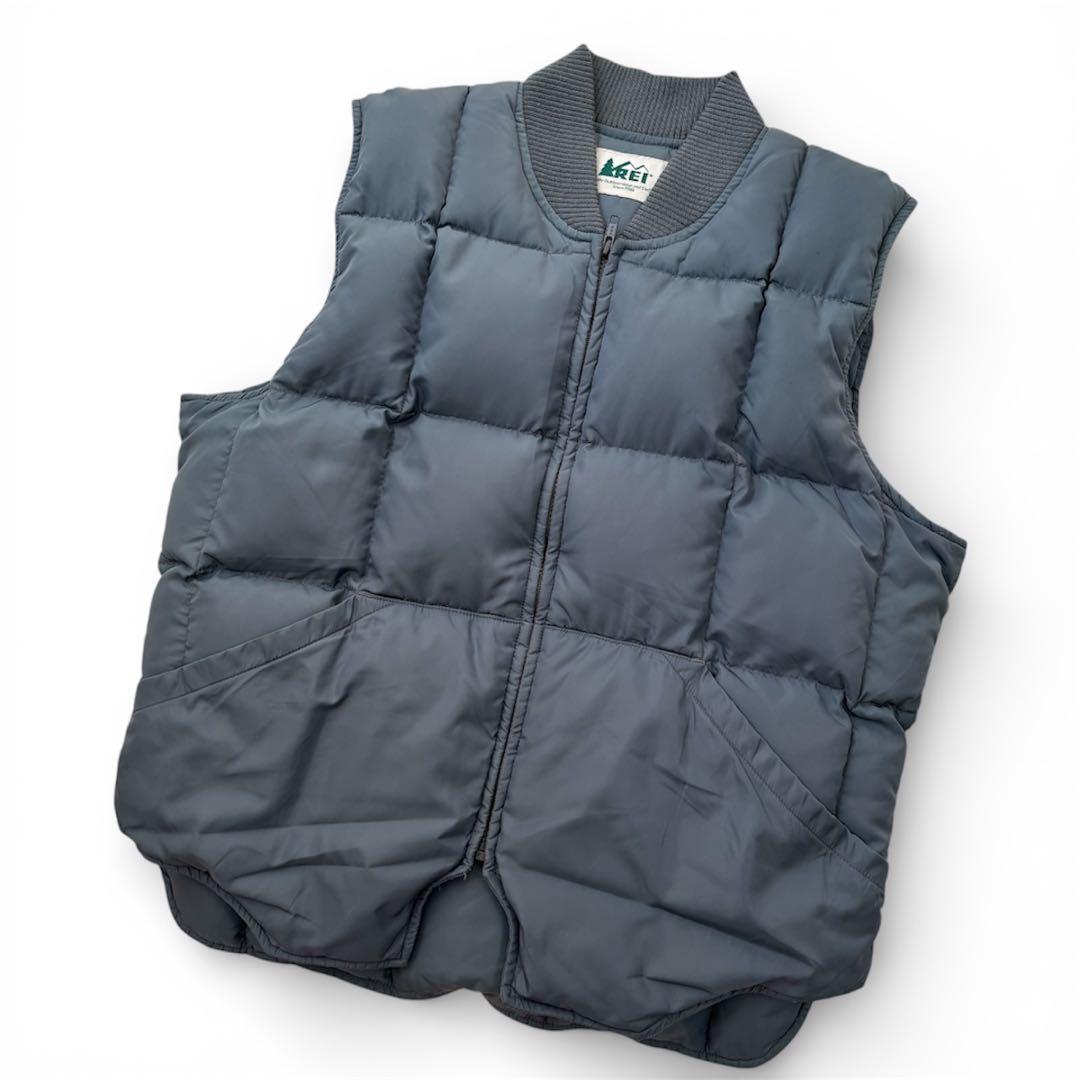 Vintage ビンテージ 80s REI アールイーアイ グースダウンベスト