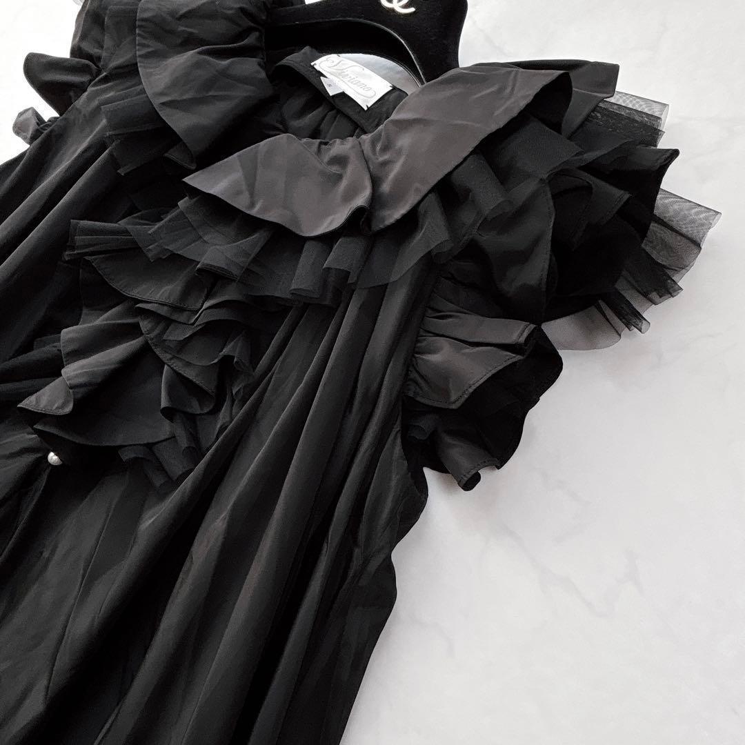 【VIVIANO】定価10万＊25SS　チュールドレス　ノースリーブワンピース