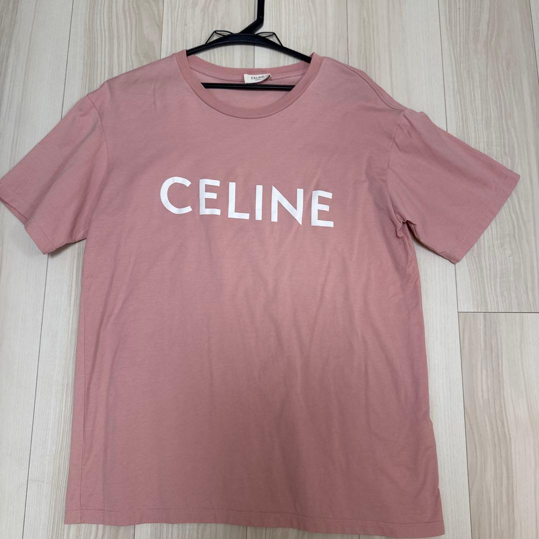 r*u様 CELINE ピンク 半袖Tシャツ XS