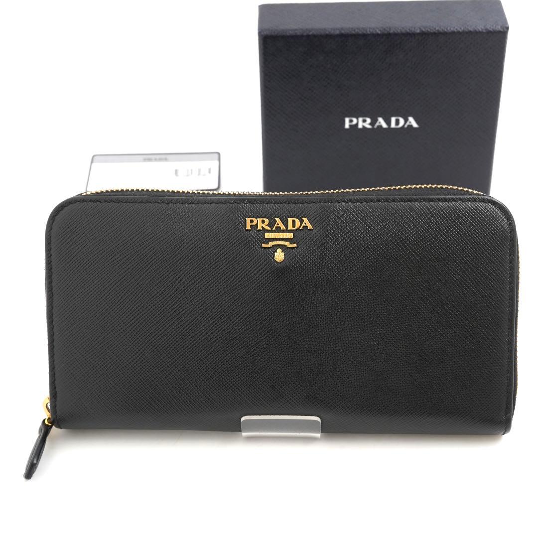 ✨新品未使用✨　PRADA 長財布　サフィアーノ　アイコン　ラウンド