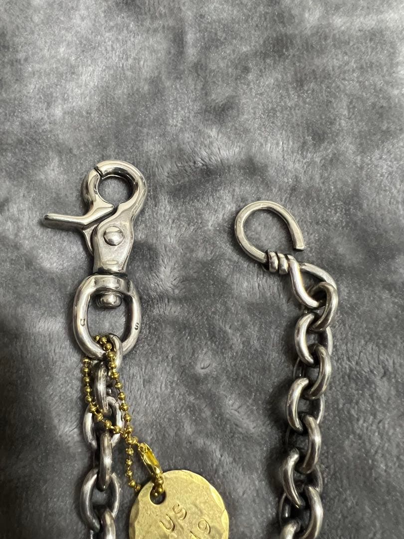 US 三軒茶屋 オーバル ウォレットチェーン 単品売り