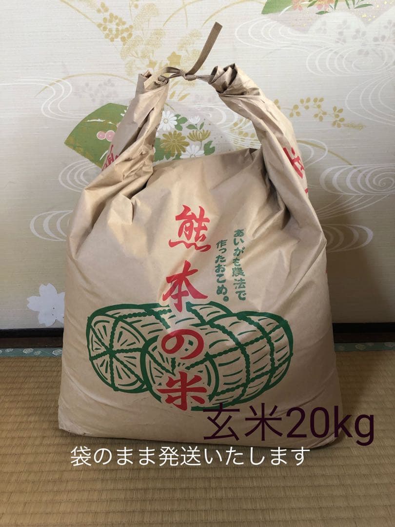 あいがも農法　玄米20kg