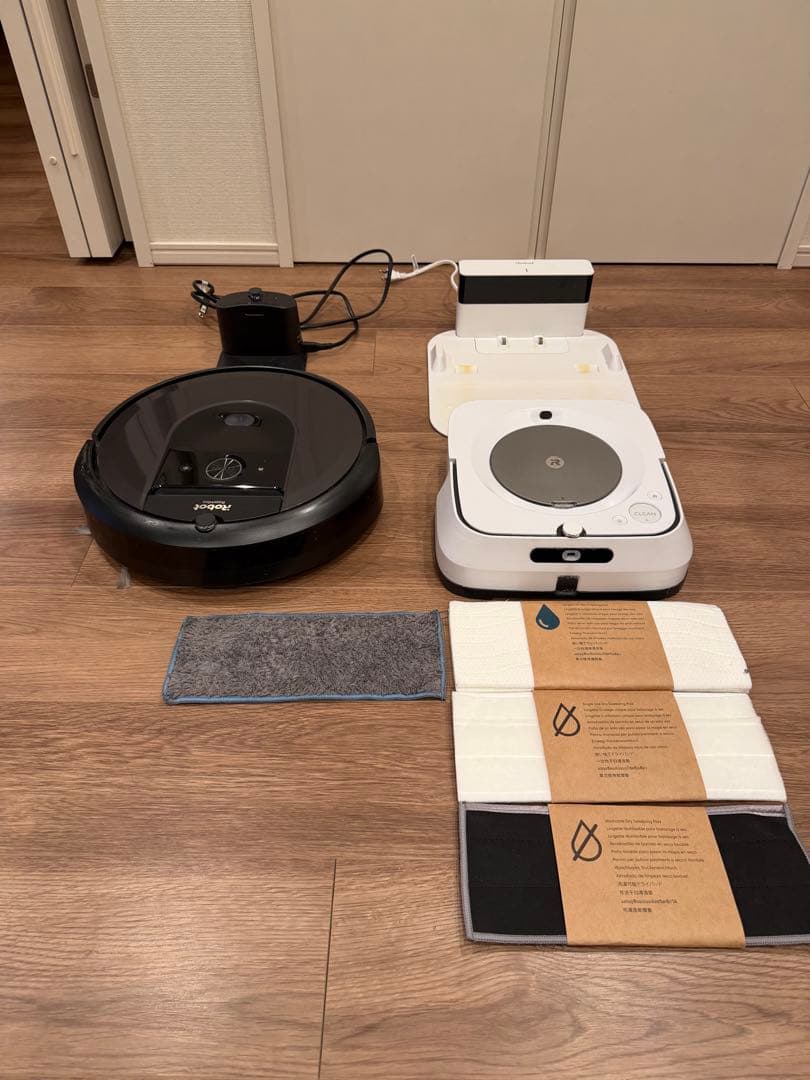 ルンバi7+ ブラーバm6　セット販売　ロボット掃除機