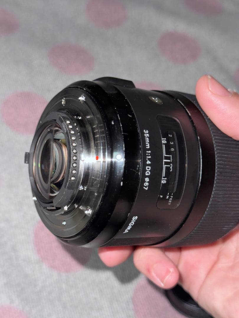 【ジャンク】シグマ Art 35mm F1.4 DG HSM ニコン Fマウント