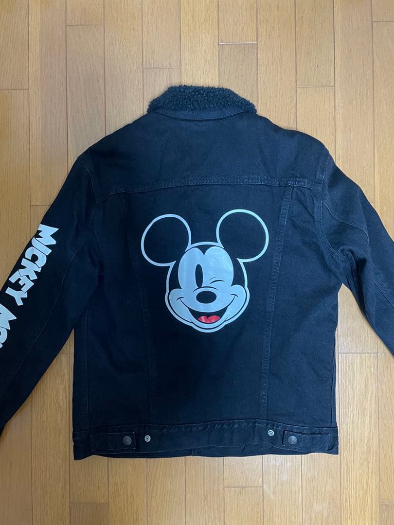 リーバイス×ミッキーコラボ　ボア付きトラッカージャケット&501デニムセットレア