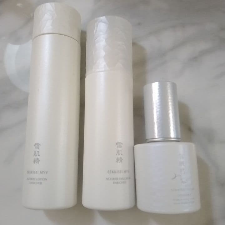 再最終値下げ！雪肌精みやびアクティライズ、エンリッチ セット＆美容液