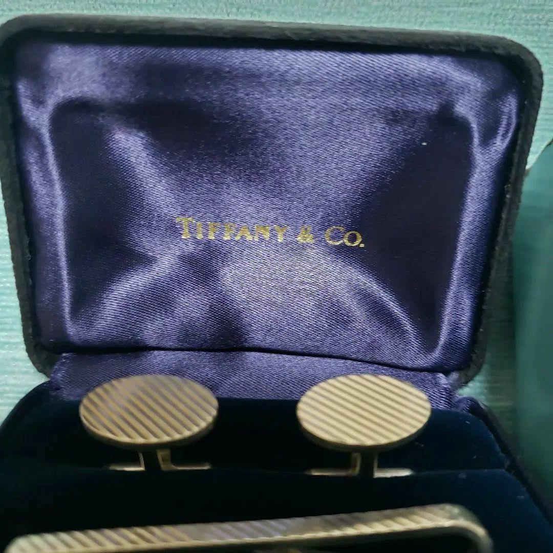 希少品】VINTAGE TIFFANY/OLDティファニーカフス&ネクタイピン