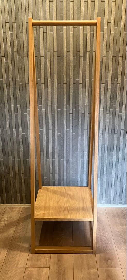 廃盤品　無印良品　オーク材コートハンガー