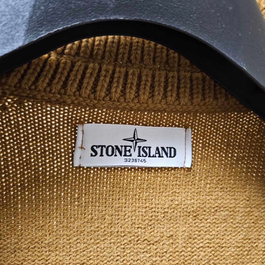 Stone  ベージュ ニットジャケット S