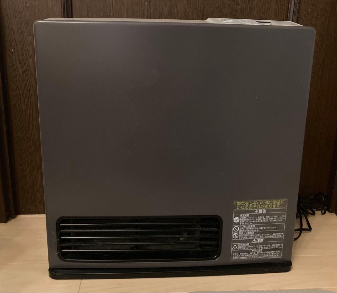 s*i様 都市ガス　リンナイ　ガスファンヒーター　コード付き　使用期間1週間　引