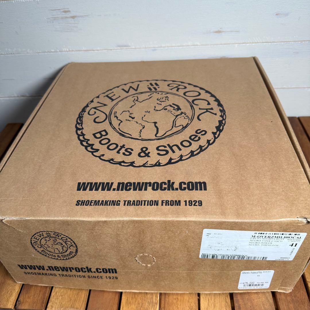 kou 様【41サイズ】NEW ROCK×ROSEN KREUZ 厚底 黒.