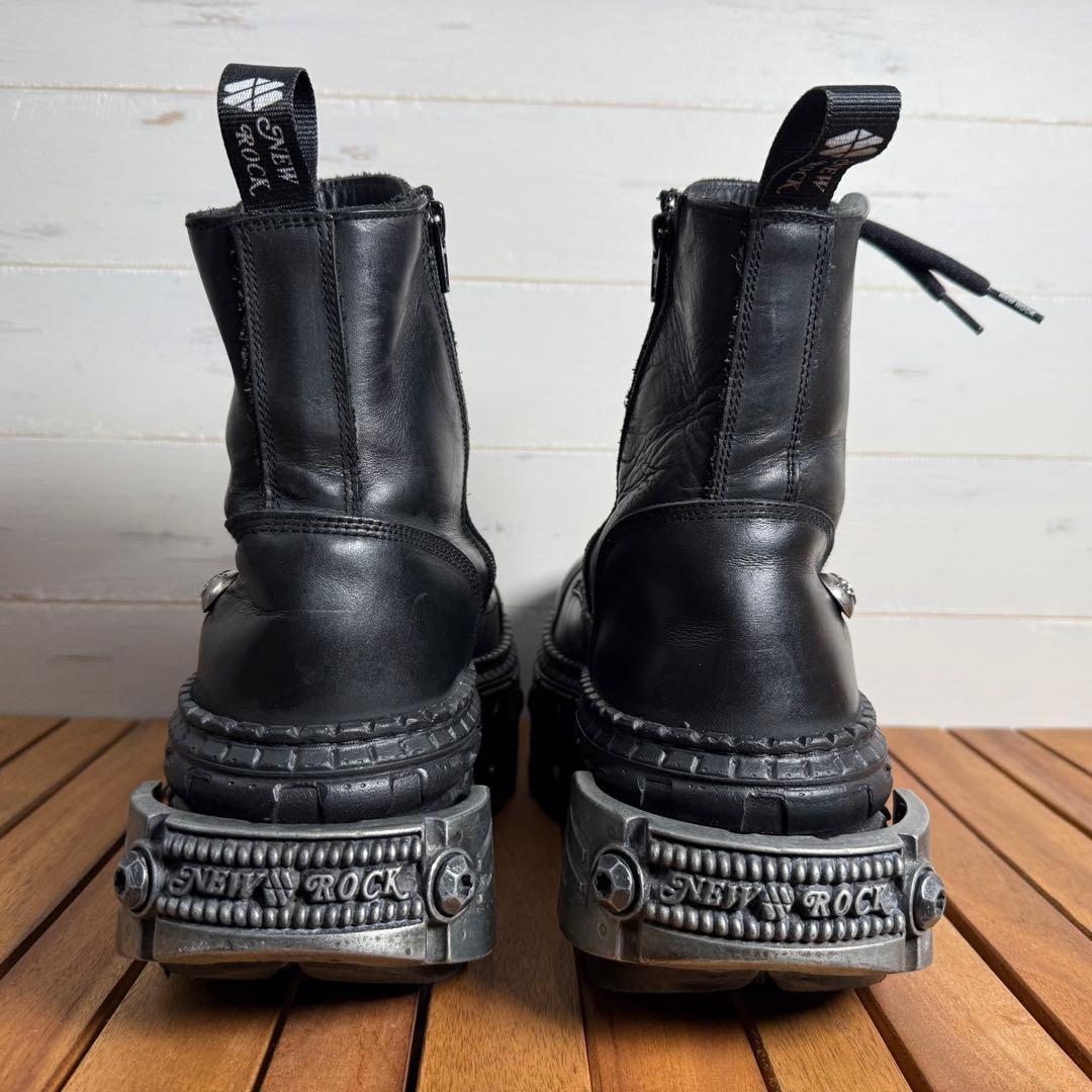 kou 様【41サイズ】NEW ROCK×ROSEN KREUZ 厚底 黒.