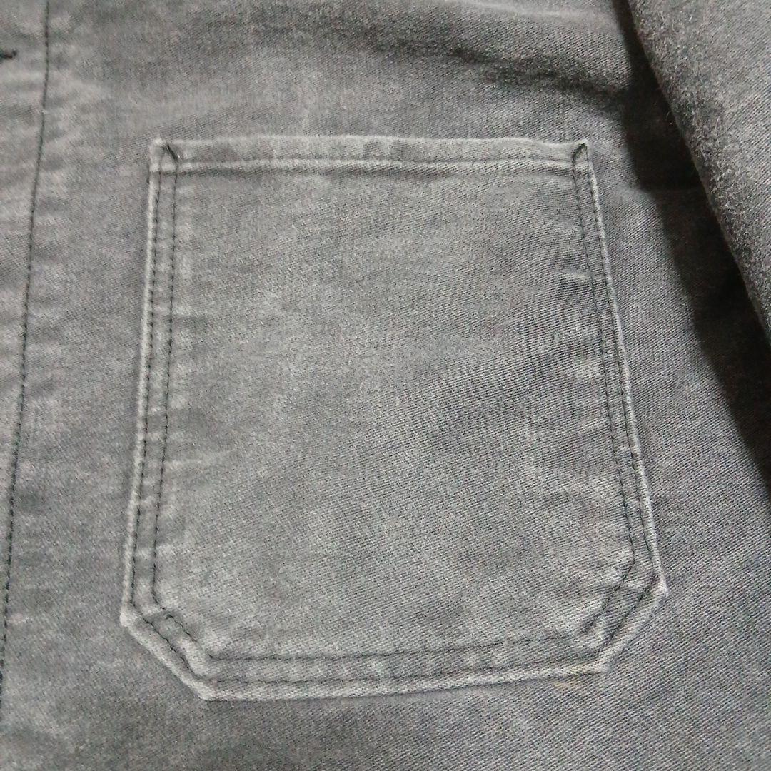 ブラックエレファントスキンジャケット　ユーロヴィンテージ