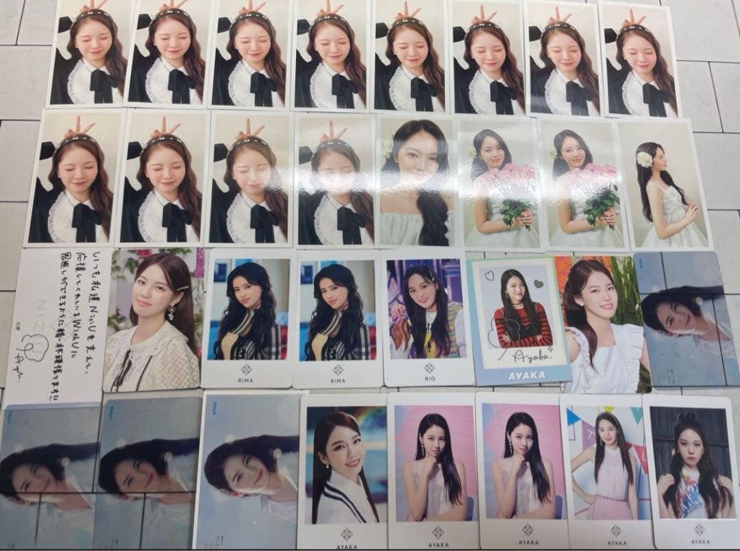 NiziU アヤカ トレカ セット