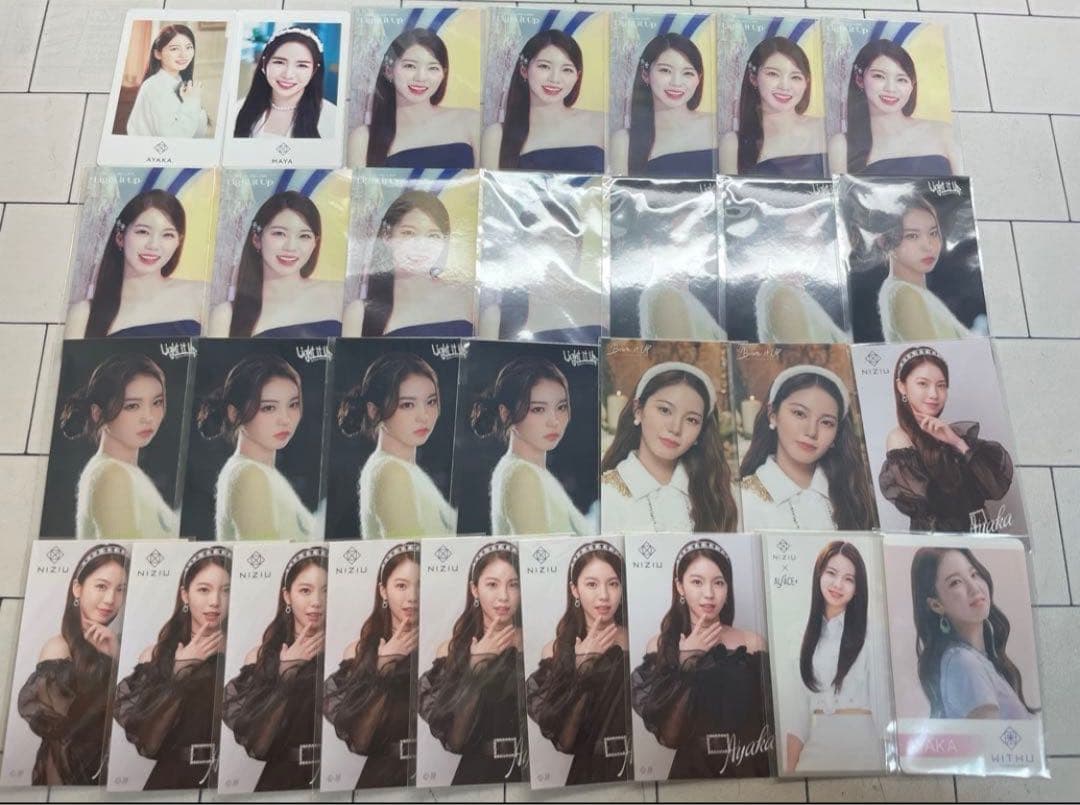 NiziU アヤカ トレカ セット