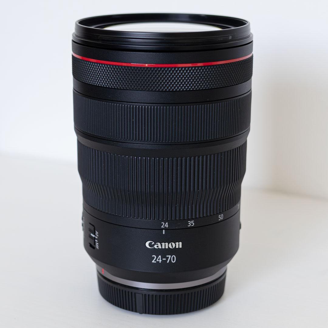 Canon RF24-70mm F2.8L IS USM レンズ保護フィルター付