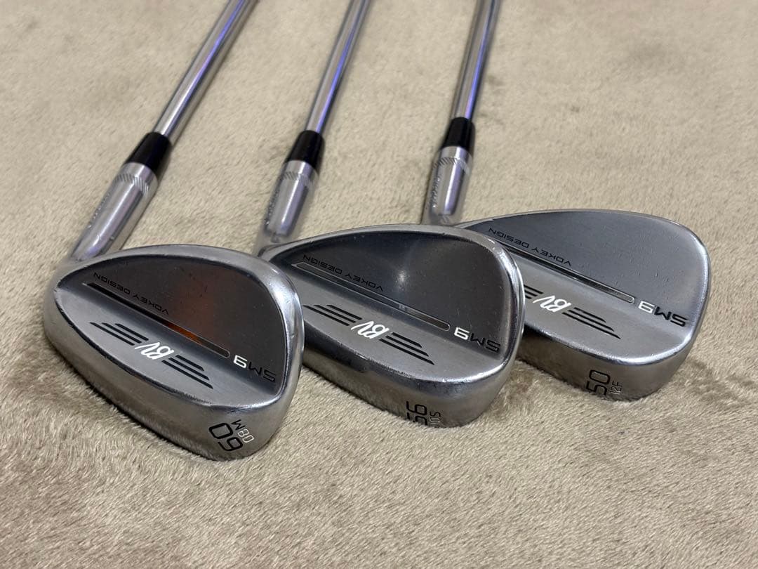 SM9 ボーケイウェッジ 50F 56S 60M 3本セット